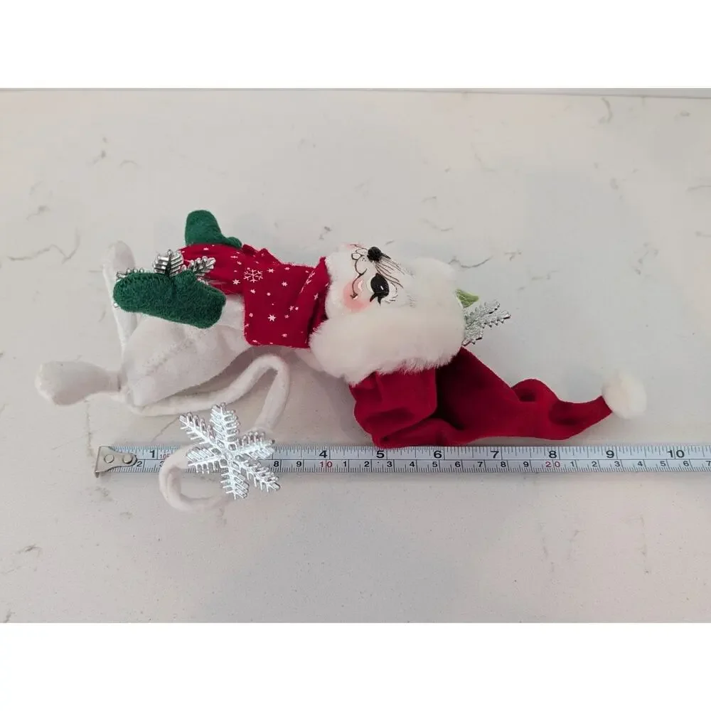 Annalee 2007 Christmas Snowflake Mouse 7”